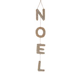 photo of NOEL GARLAND IN TWINE WITH SILVER ACCENT