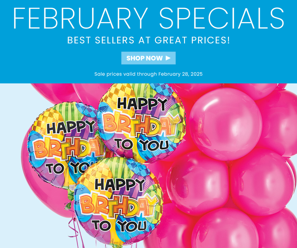 February Specials on tablet